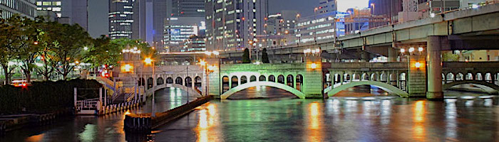 水晶橋夜景